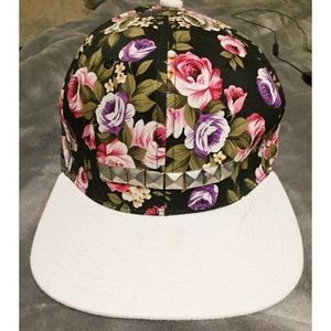 Floral Snapback Hat